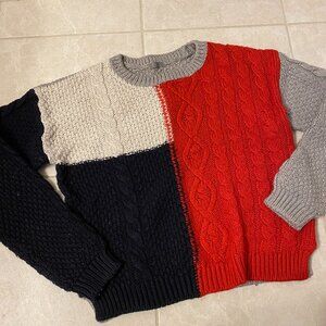 Next Direct Colorblock Sweater